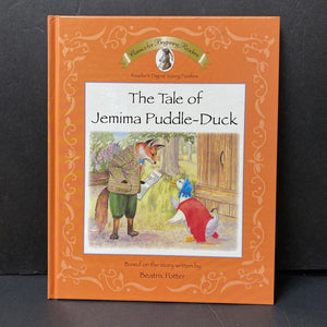 The Tale of Jemima Puddle-Duck (Beatrix Potter) (Peter Rabbit) (Orange Cover) -character hardcover
