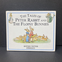 Load image into Gallery viewer, The Tales of Peter Rabbit and the Flopsy Bunnies (Beatrix Potter) -hardcover
