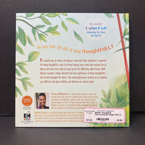 ThoughtFull: Discovering the Unique Gifts In Each of Us (Dorena Williamson) -religion hardcover