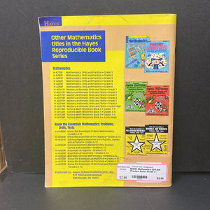 Mathematics Drill and Practice Series Grade 4 -workbook