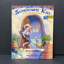 Load image into Gallery viewer, The Sundown Kid: A Southwestern Shabbat (PJ Library - Jewish) (Barbara Bietz) -religion paperback
