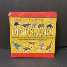Load image into Gallery viewer, 1000 Facts on Dinosaurs -educational
