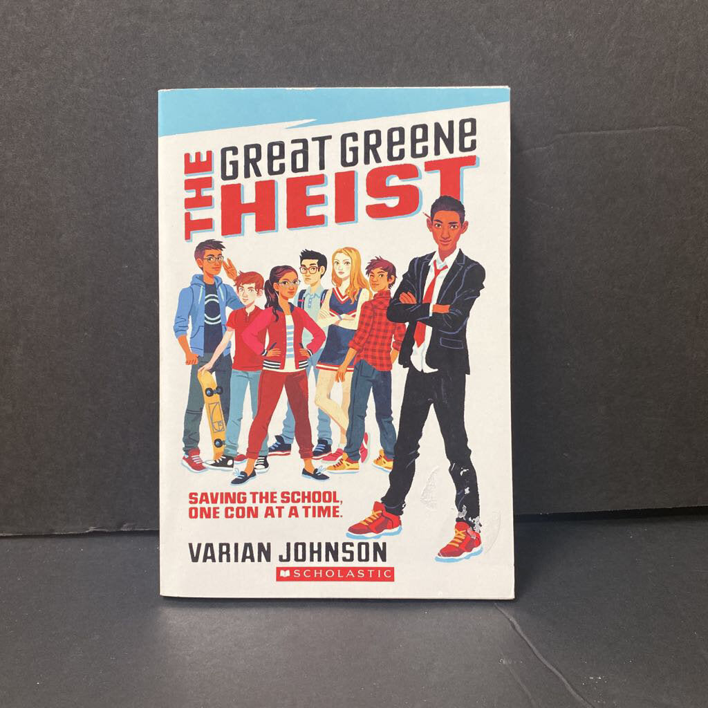 The Great Greene Heist (Varian Johnson) (White Cover) -chapter paperback