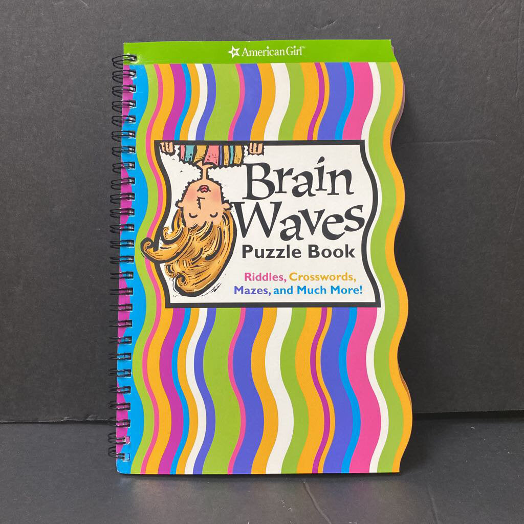 Brain Waves Puzzle Book (American Girl) (Rick Walton) -activity