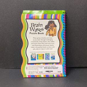 Brain Waves Puzzle Book (American Girl) (Rick Walton) -activity