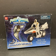 Load image into Gallery viewer, Space Deluxe Silver Ranger w/Galaxy Cycle Motorcylce 1997 Vintage Collectible
