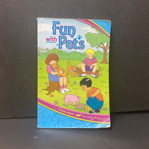 Fun With Pets (A Beka Book) (1st Grade) -homeschooling reader educational paperback