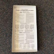 Load image into Gallery viewer, Scrabble for Juniors Double Sided 1982 Vintage Collectible (Selchow &amp; Righter)
