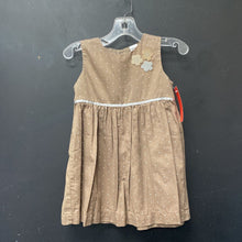 Load image into Gallery viewer, Polka dot flower dress
