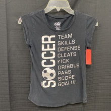 Load image into Gallery viewer, &quot;Soccer, team, skills, defense...&quot; top
