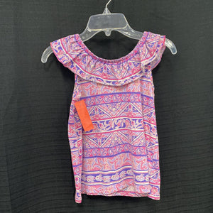 Paisley flower top