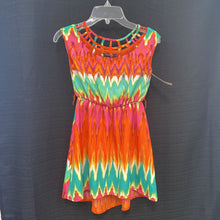 Load image into Gallery viewer, zig zag pattern dress
