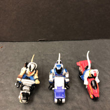 Load image into Gallery viewer, 3pk Micro Machines Mice on Motorcycles 1993 Vintage Collectible (Biker Mice from Mars)
