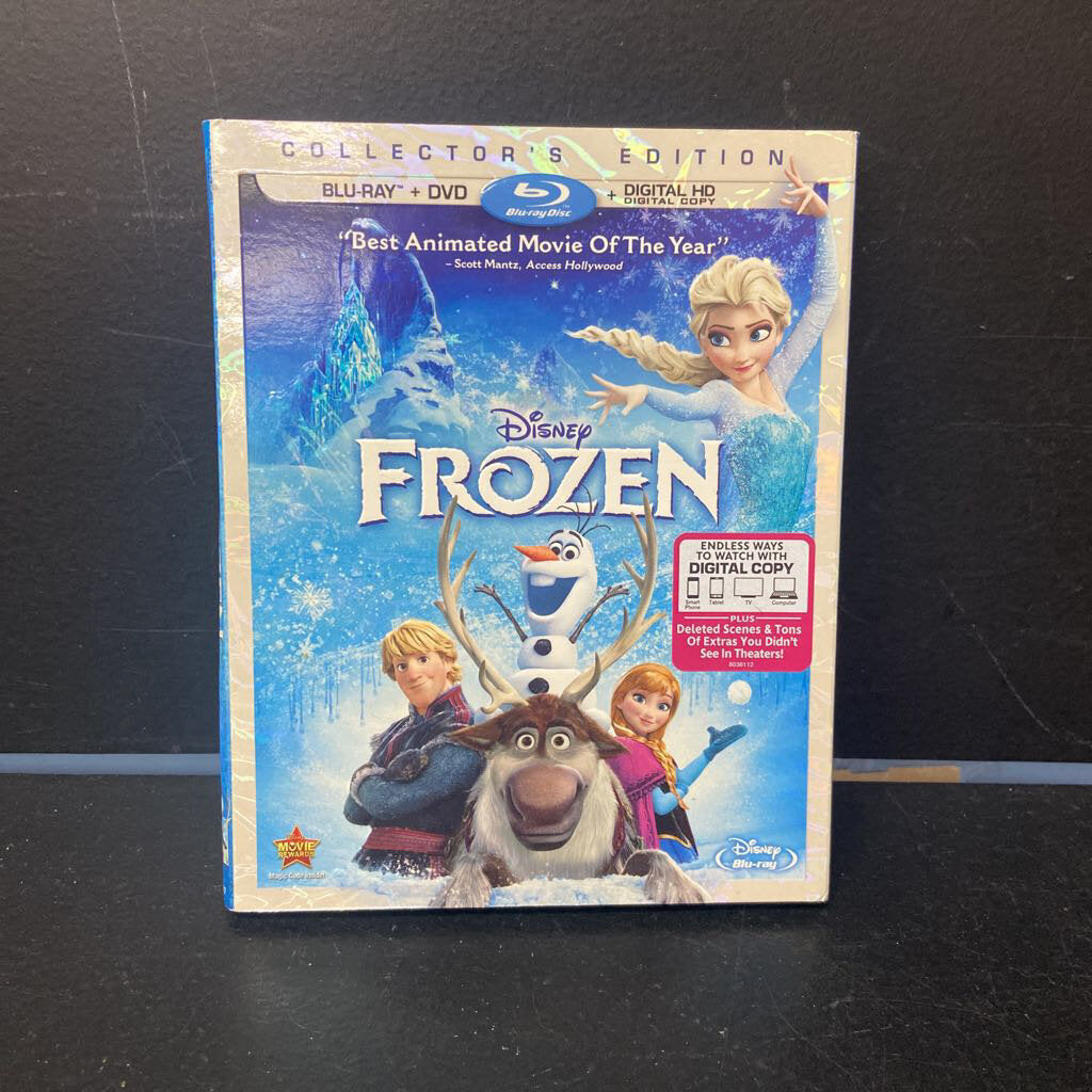 2 Disc: Frozen (Blu-Ray) -movie