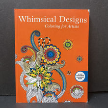 Load image into Gallery viewer, Whimsical Designs - Coloring for Artists -activity
