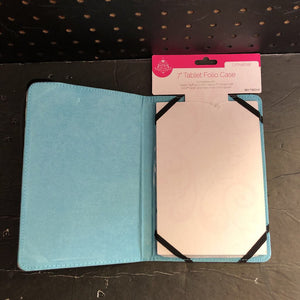 Universal 7" Tablet Folio Case (Pink Chandelier)(NEW)