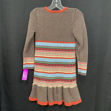 Load image into Gallery viewer, Flower Sweater Dress
