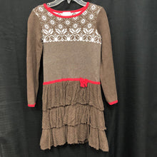Load image into Gallery viewer, Patterned Sweater Dress
