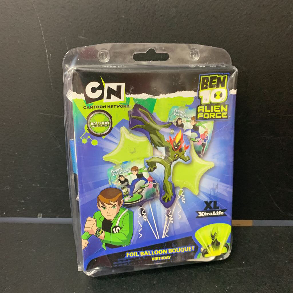 Alien Force Foil Balloon Bouquet (NEW)