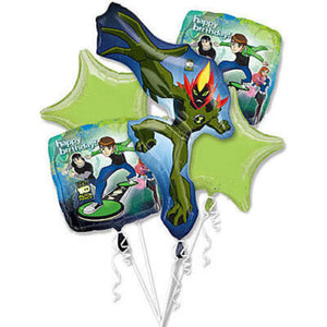 Alien Force Foil Balloon Bouquet (NEW)