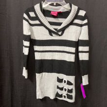 Load image into Gallery viewer, Striped Buckled Sweater
