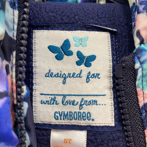 Girls Floral Winter Vest