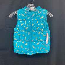 Load image into Gallery viewer, Girls Leaf Winter Vest
