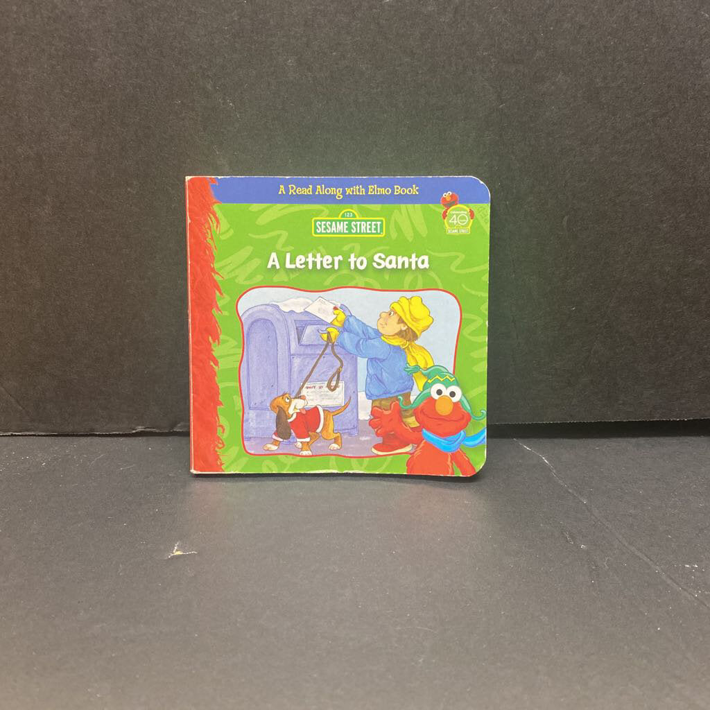 A Letter To Santa (Sesame Street - Christmas) -holiday board
