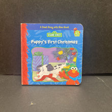 Load image into Gallery viewer, Puppy&#39;s First Christmas (Sesame Street) -holiday board
