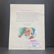 Load image into Gallery viewer, When Santa Was Late (Frank R. Leet) (Christmas) -holiday paperback
