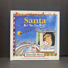 Load image into Gallery viewer, Santa, Are You For Real? (Harold Myra) -holiday hardcover
