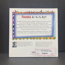 Load image into Gallery viewer, Santa, Are You For Real? (Harold Myra) -holiday hardcover
