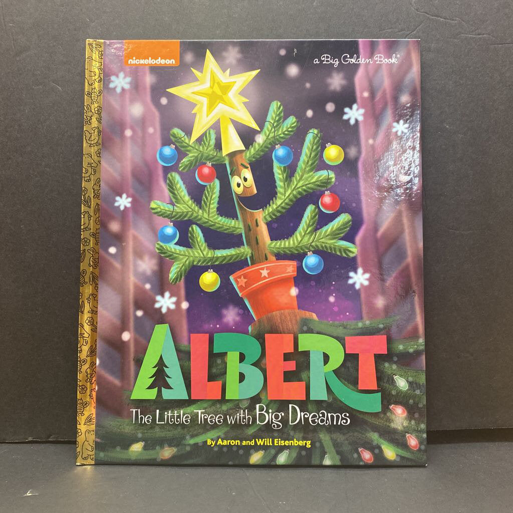 Albert: The Little Tree With Big Dreams (Golden Book) -holiday character