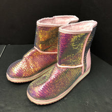 Load image into Gallery viewer, Girls Sequin Winter Boots
