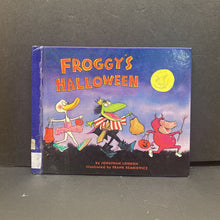 Load image into Gallery viewer, Froggy&#39;s Halloween (Jonathan London) -holiday character
