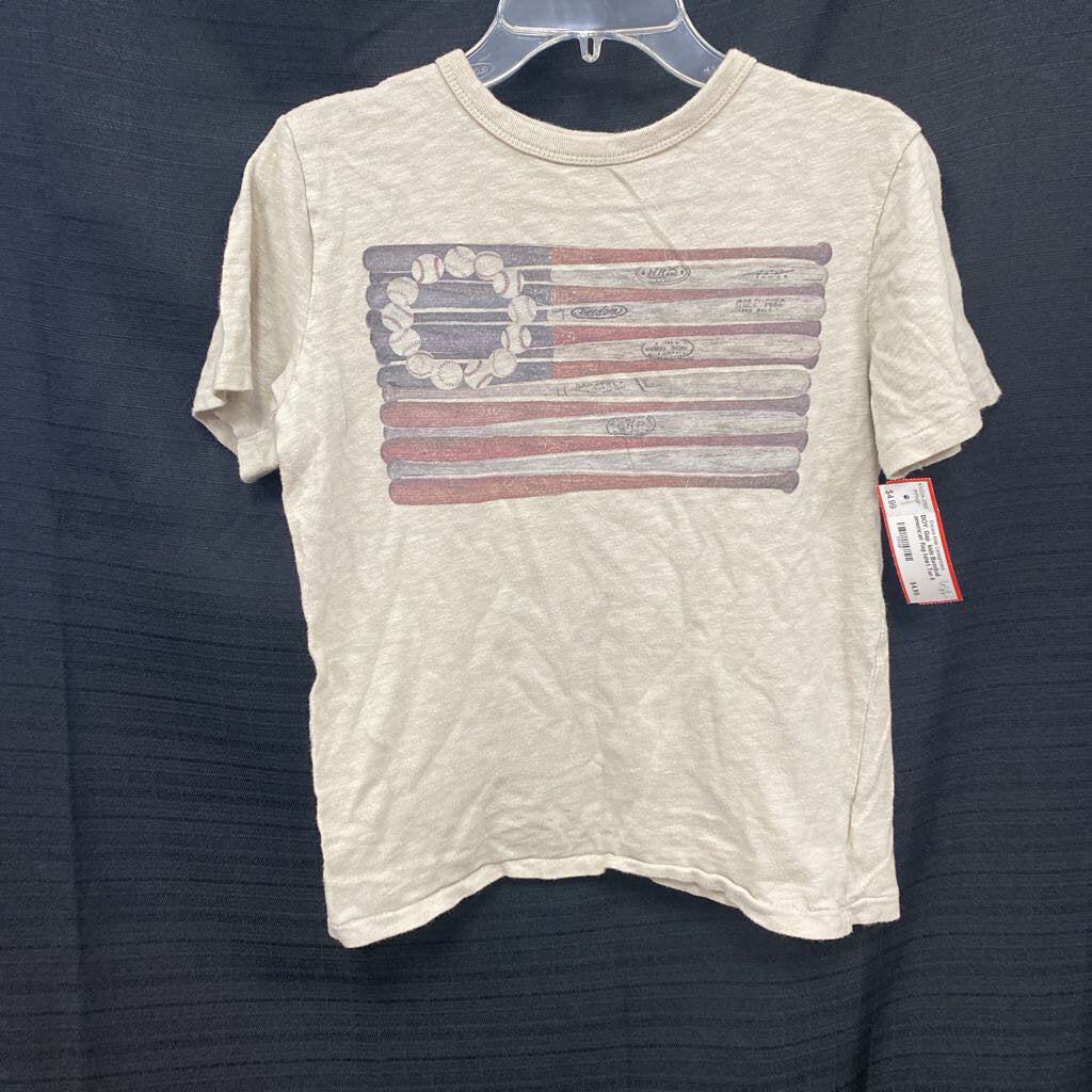 Baseball american flag tshirt USA