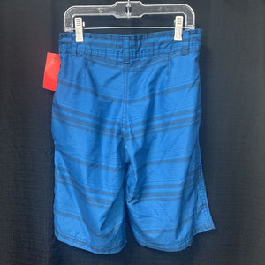 Striped swim shorts