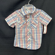 Load image into Gallery viewer, Plaid button down shirt
