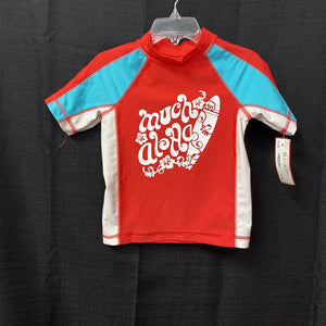 "Much Aloha" swim top