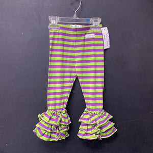 Striped Ruffle Pants
