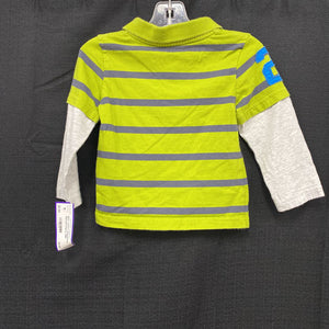 Striped Polo Shirt