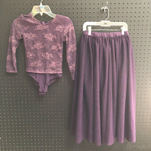 2pc Lace Dance Outfit