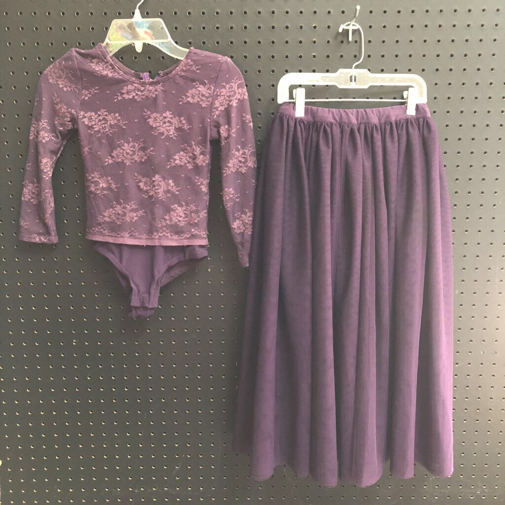 2pc Lace Dance Outfit