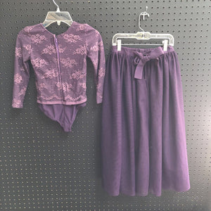 2pc Lace Dance Outfit