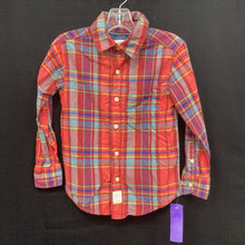 Load image into Gallery viewer, Plaid Button Down Shirt
