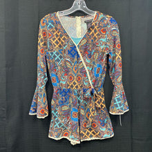 Load image into Gallery viewer, Paisley Romper Outfit
