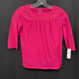 Flower Eyelet Top