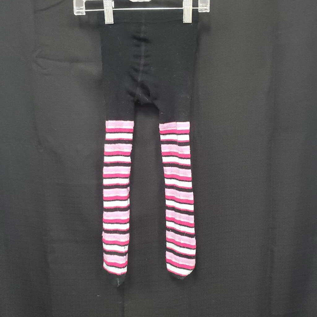 Girls Striped Winter Tights