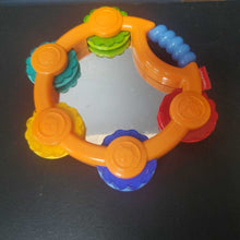 Load image into Gallery viewer, Mirrored Tambourine Musical Rattle Toy

