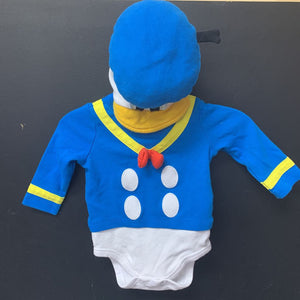 Donald Duck Onesie w/ Hat Costume